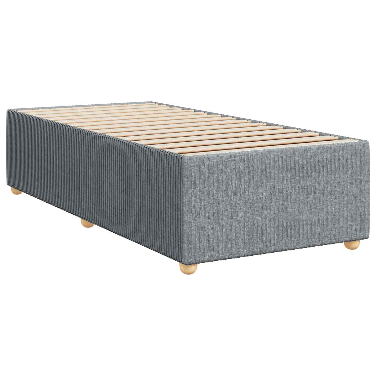 Postel Boxspring S Matrací S Čelo Jednoduchý Textil