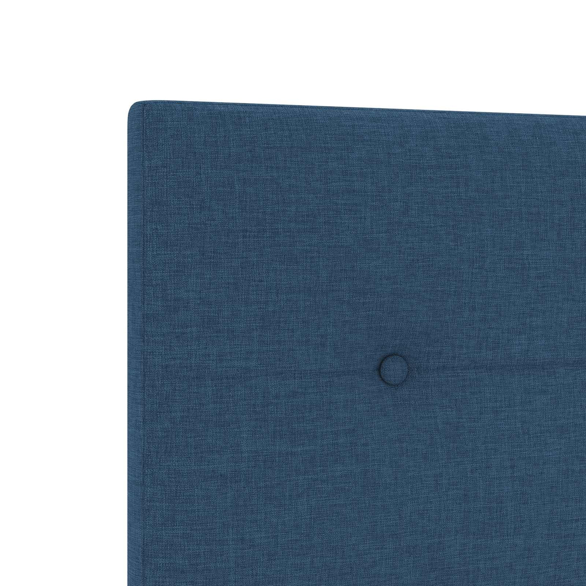 Polohovací Postel S Matrací S Čelo Modrá 160 X 200 Cm Textil