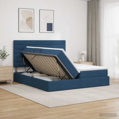 Postel S Úložným Prostorem S Čelo Textil