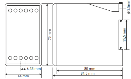Digitální nadproudové relé s 3×3místným LED displejem TRM-200