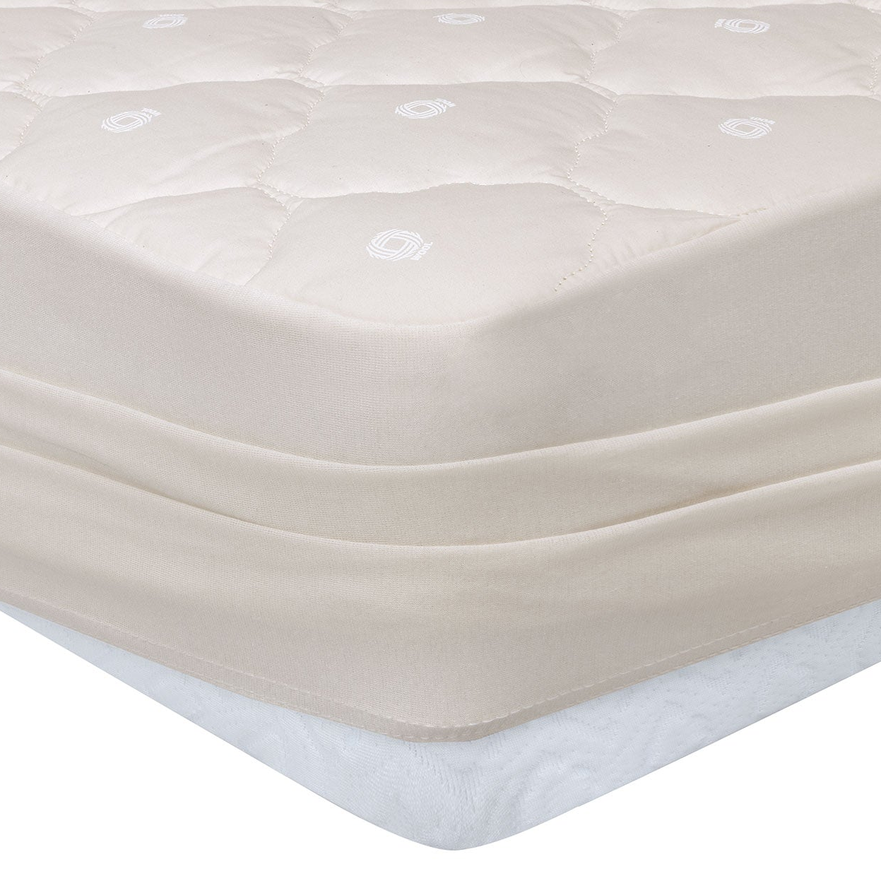 Chránič matrace Vilnawashed, S výplní z vlny, zimní, 180x200 cm