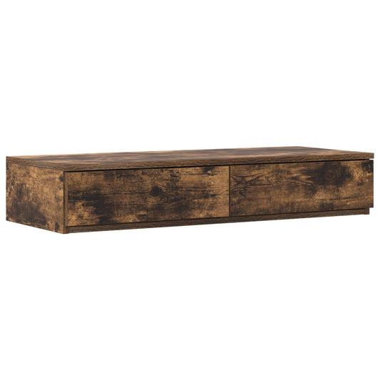 Zásuvky Pod Postel Couvalý Dub 75X36,5X16,5 Cm Smíšené Dřevo