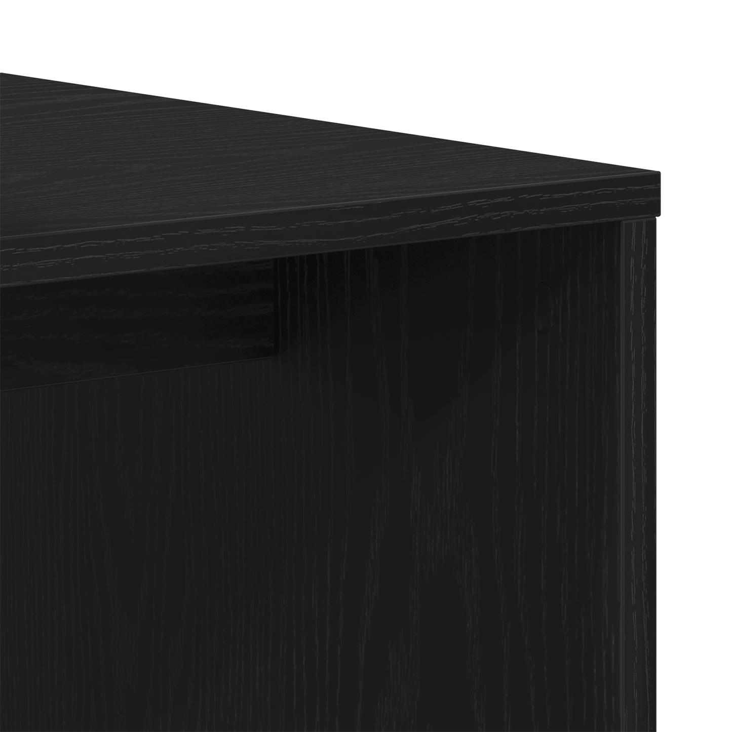 Hnízdové Stolky Černý Dub 100 X 48 X 40 Cm Kompozitní Dřevo
