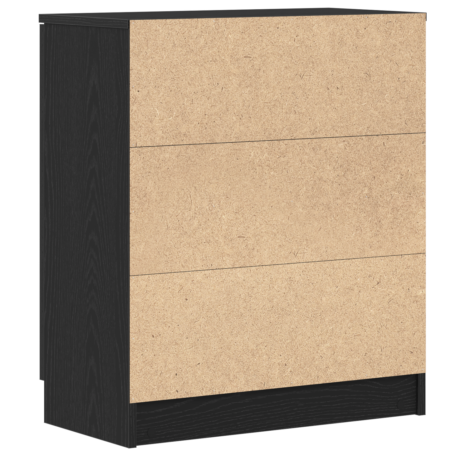 Servírovací Skříň Černý Dub 60 X 30 X 70 Cm Kompozitní Dřevo