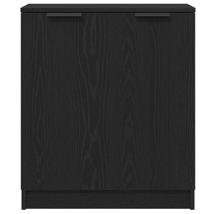 Servírovací Skříň Černý Dub 60 X 30 X 70 Cm Kompozitní Dřevo