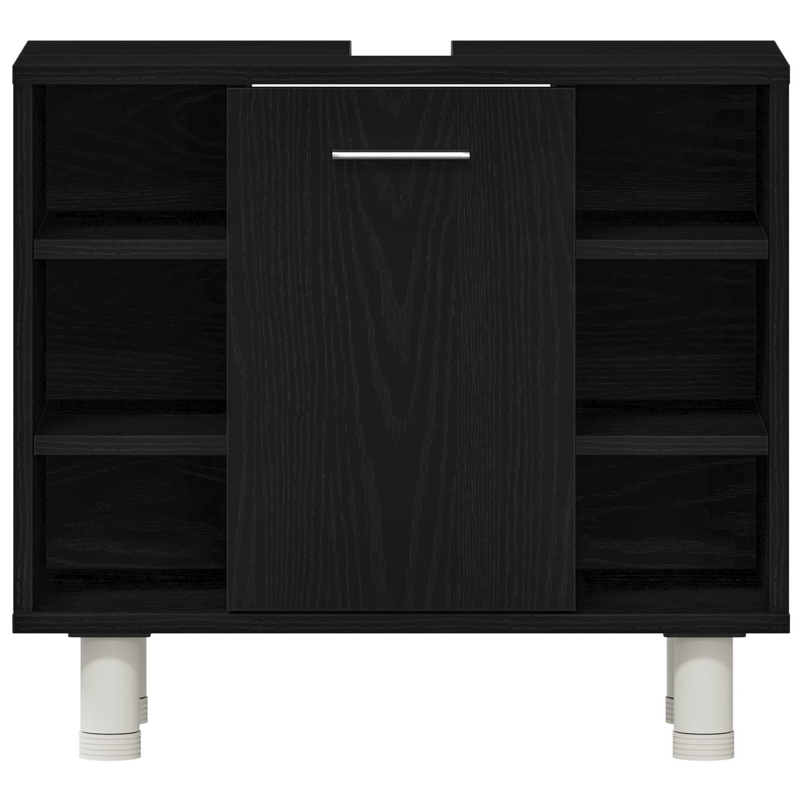 Koupelnová Skříň Černý Dub 60 X 32 X 54 Cm Kompozitní Dřevo