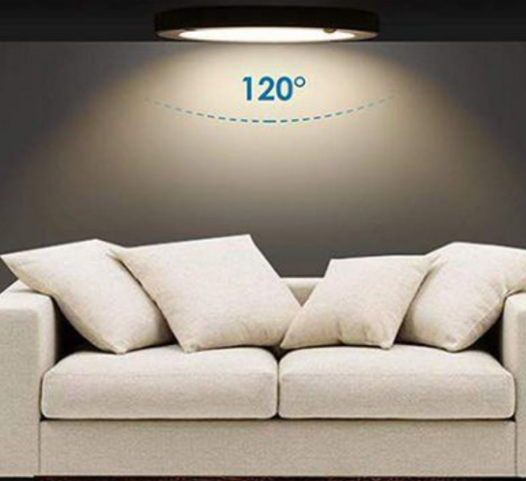 Slim LED 20W Tenké stropní svítidlo plafoniera s pohybovým čidlem PIR  kruhové studená bílá / 6500K YL14-1810