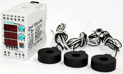 Digitální nadproudové relé s LED displejem 3×3 číslice TRM-50