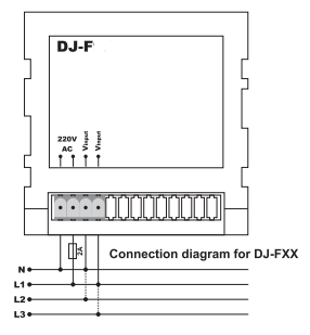 Čítač frekvence / čítač frekvence / panel měřiče frekvence digitální vestavěný 1-400Hz