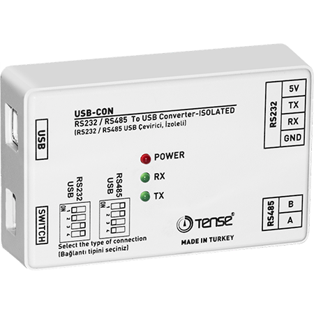 Konvertor rozhraní Modbus Převodník protokolov RS485 na RS232 do PC přes USB