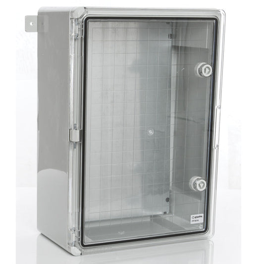 Rozvaděč plastové průhledné dveře 350x500x190mm IP65 PP3016