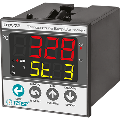 Digitální teplotní stupňové řídicí relé DTA-72