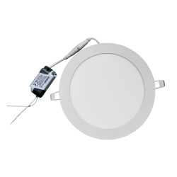 2 ks - kulatý LED panel 6W / 540Lm studená bílá kruhový vestavný (napájecí zdroj součástí sestavy) 6500K YL10-0600