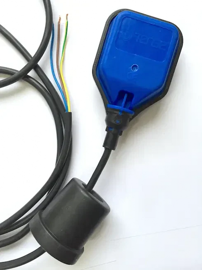 Hladinový spínač plovákový pro čistou vodu (plnění, vypouštění), NO+NC, PVC