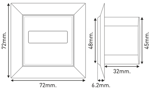 Počítadlo provozních hodin s LCD displejem 24AC/DC 230VAC