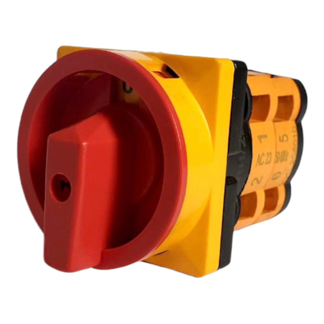 Zablokovatelný nouzový údržbový skupinový přepínač 1-0-2, 1-2-3-4 pólů, 10-400A