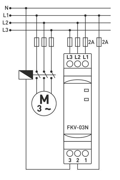 Třífázové monitorovací /ochranné relé pro kontrolu fází výpadek/asym/sled