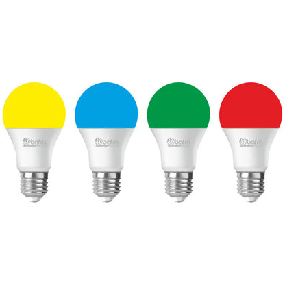 9+2W E27 LED žárovka, LED žárovka dvoubarevná