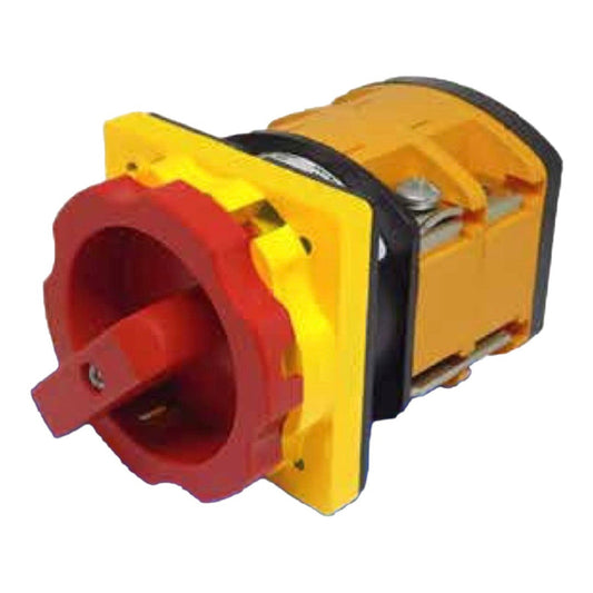 Hlavní vypínač s kovovou os , uzamykatelný ruční pohon na dveře 3-4 pólů 25A-80A