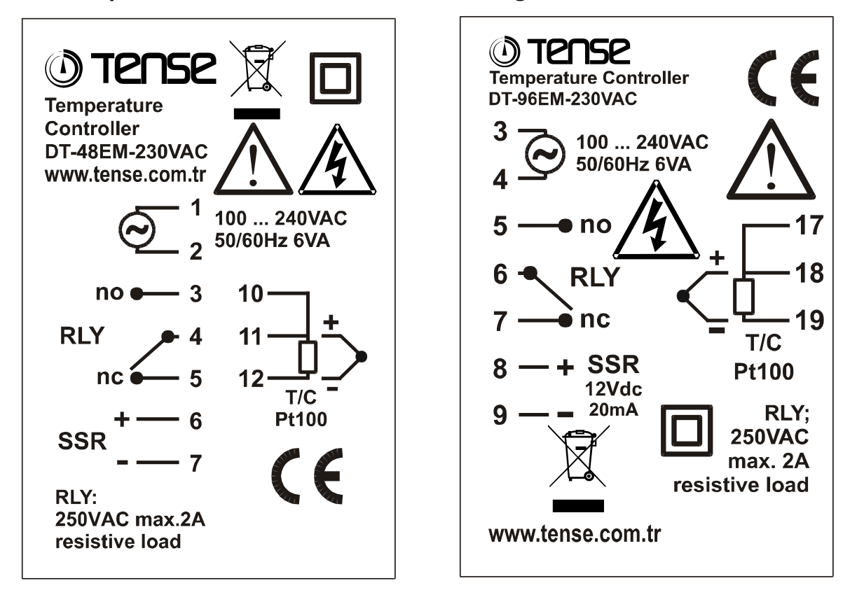 Mikroprocesorový PID regulátor teploty do panelu Relé + SSR výstup až 1750°C