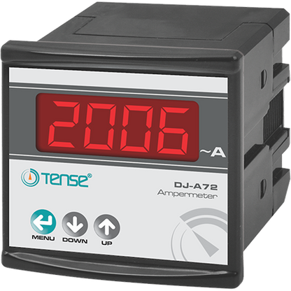 Digitální vestavěný panelový ampérmetr pro měření střídavých nepřímých proudů X/5