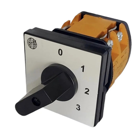 Komutátorový skupinový 0-1-2-3 stupňový krokovy přepínač vačkový paketový