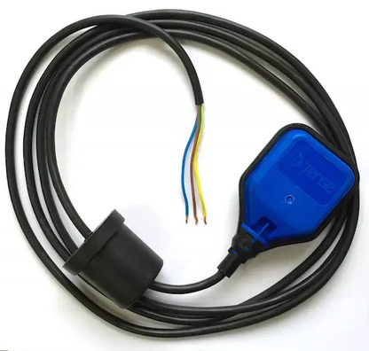 Hladinový spínač plovákový pro čistou vodu (plnění, vypouštění), NO+NC, PVC