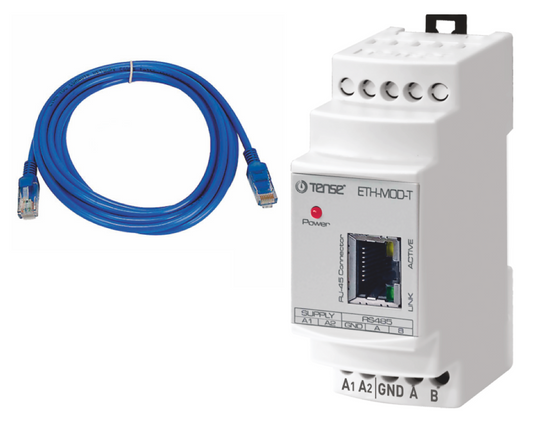 Konvertor rozhraní Modbus Gateway RS485 TCP/IP 230V