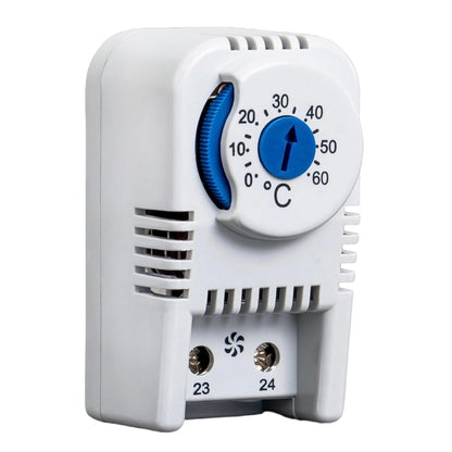 Bimetalový termostat NO spínací, rozsah nastavení 0-60°C, PTVT