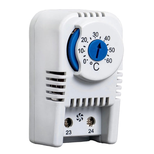 Bimetalový termostat NO spínací, rozsah nastavení 0-60°C, PTVT