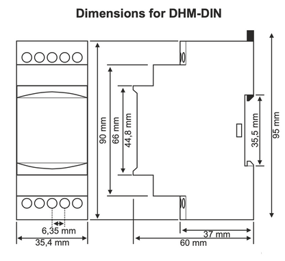 Počítadlo provozních hodin digitální s LCD displejem 230VAC