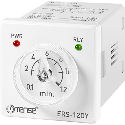 Zpožďovací časové relé 230 V/AC 8-pin, 48 x 48mm - 3 / 12 / 30 / 60 sec/min