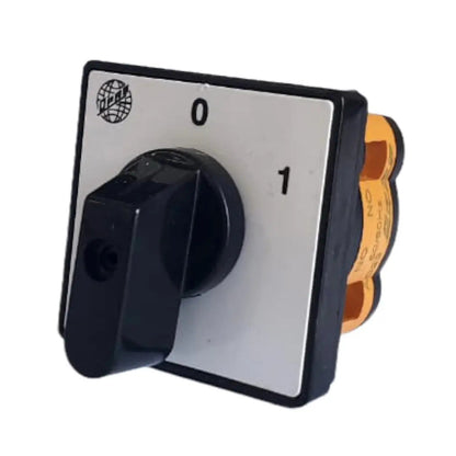 1NC - 1NO  vačkový spínač (0-1), 10-63A