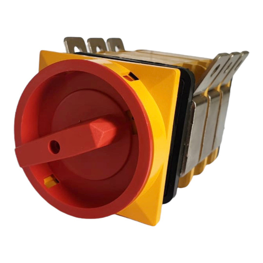 Zablokovatelný nouzový údržbový skupinový přepínač 1-0-2, 1-2-3-4 pólů, 10-400A