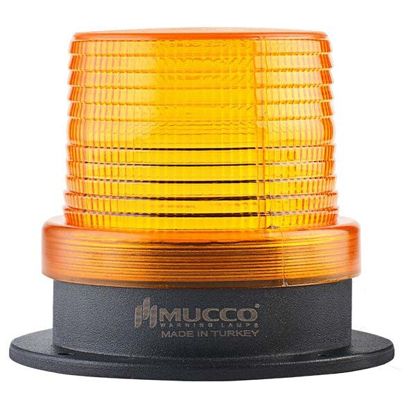 signální maják rotační s bzučákem, ø90mm, 85-250V AC/DC