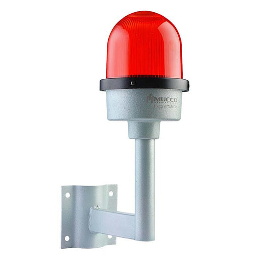 Blikací majáková zábrana pro montáž na stěnu
