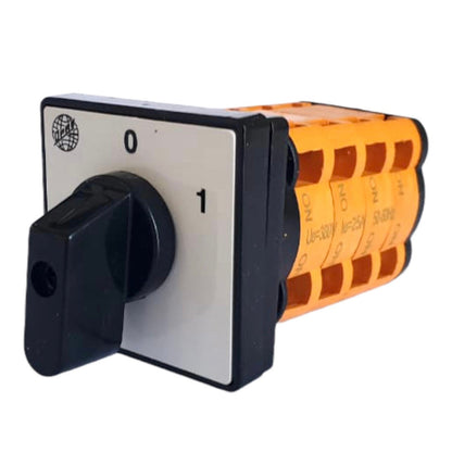 4NC - 4NO  vačkový spínač (0-1), 10-63A