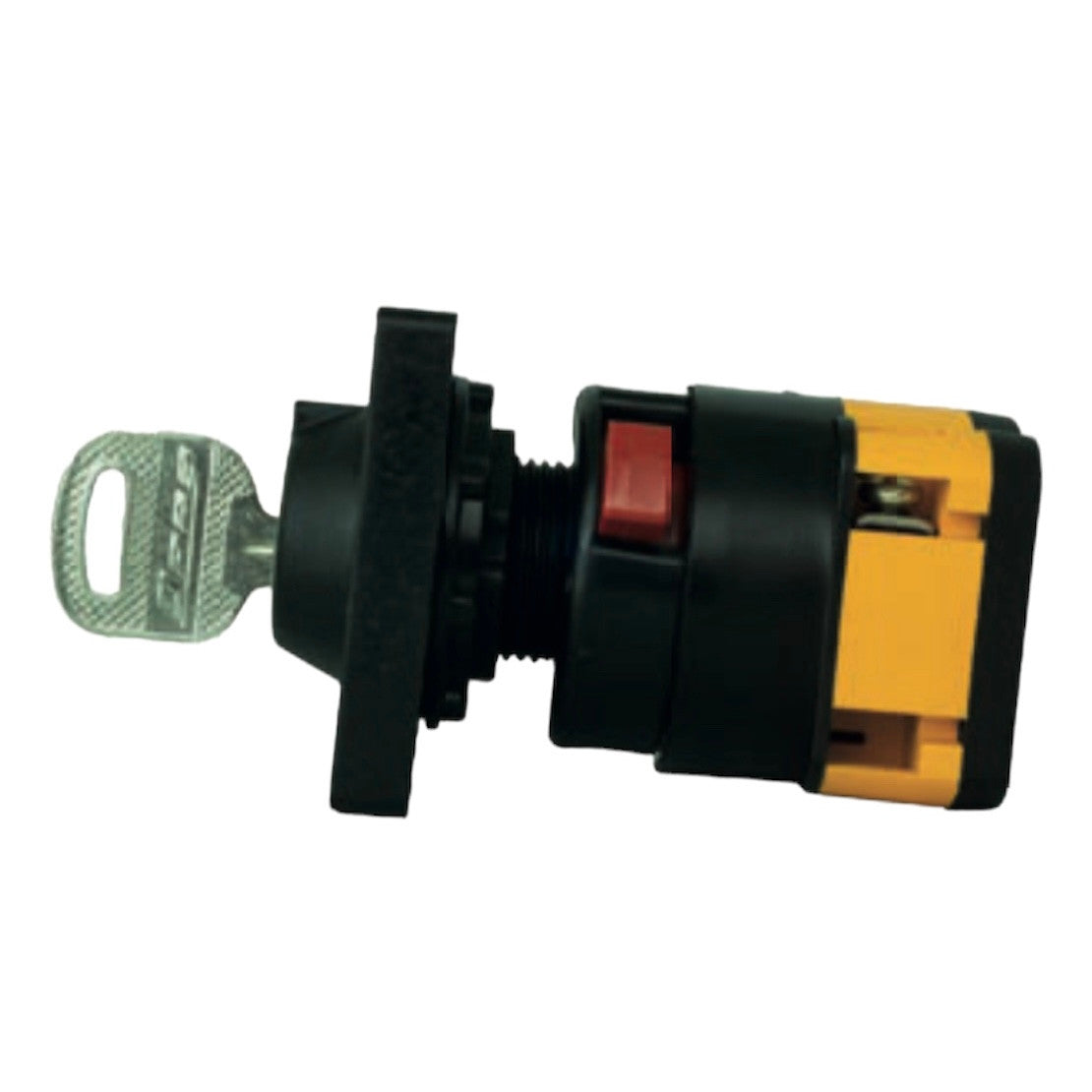 Skupinový přepínač  s klíčem / zámkem  I-0-II, 1-0-2, ZAP/VYP/ZAP,  1-2-3-4 pólů