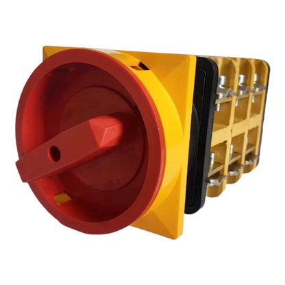 Zablokovatelný nouzový údržbový skupinový přepínač 1-0-2, 1-2-3-4 pólů, 10-400A