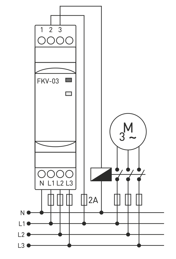 Třífázové monitorovací /ochranné relé pro kontrolu fází výpadek/asym/sled