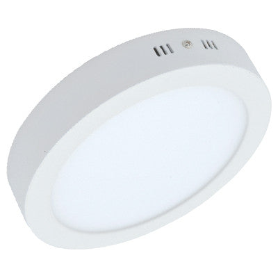 Přisazený LED panel 18W kulatý, napájecí zdroj součástí sestavy