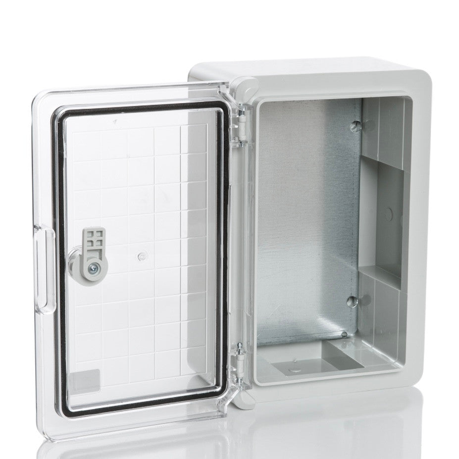 Rozvaděč plastové průhledné dveře 200x300x130mm IP65 PP3011
