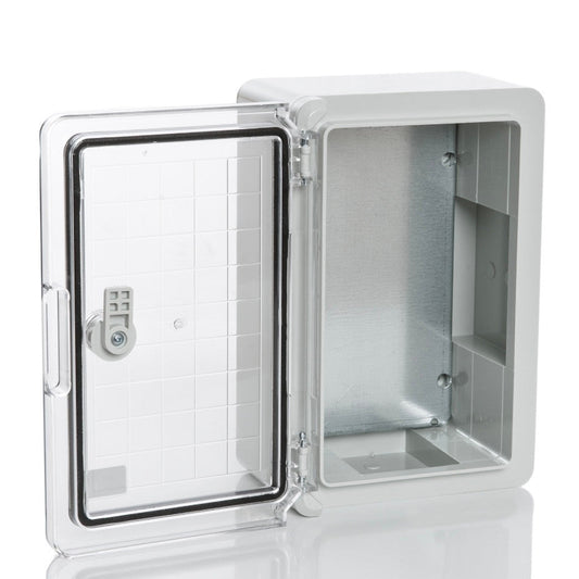 Rozvaděč plastové průhledné dveře 200x300x130mm IP65 PP3011