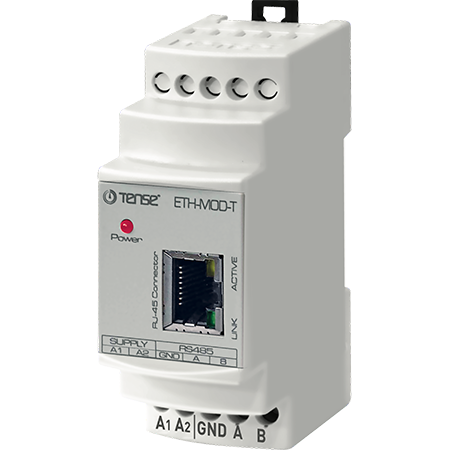 Konvertor rozhraní Modbus Gateway RS485 TCP/IP 230V
