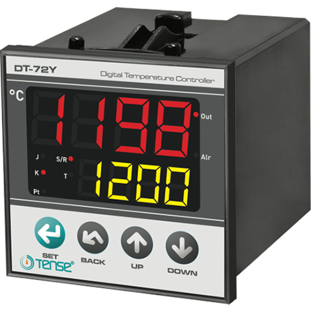 PID regulátor teploty pro montáž do panelu až 1750°C