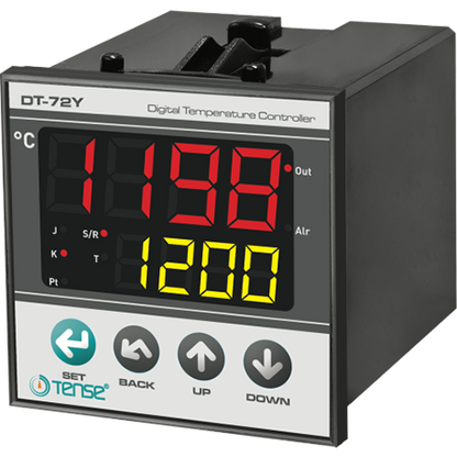PID regulátor teploty pro montáž do panelu až 1750°C