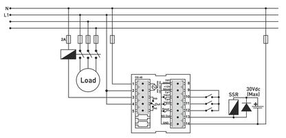 Elektronické počítadlo pulzů / Počítadlo impulzov
