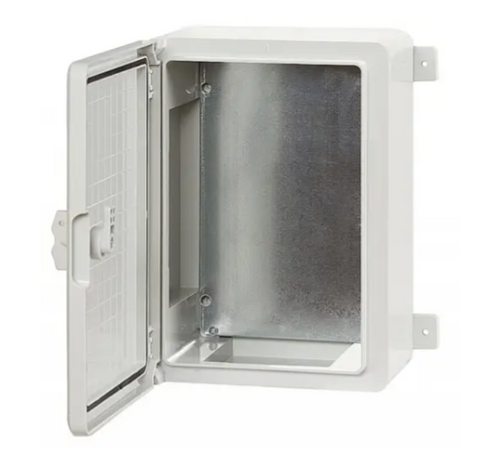 Rozvaděč plastové šedé dveře 200x300x130mm IP65 PP3001 (P-BOX 2030)