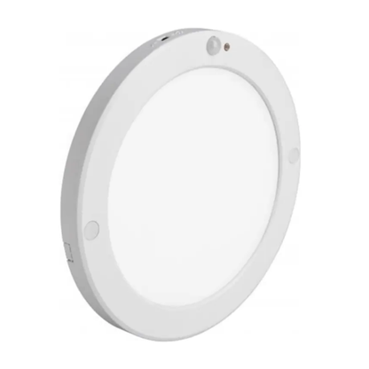Slim LED 20W Tenké stropní svítidlo plafoniera s pohybovým čidlem PIR  kruhové studená bílá / 6500K YL14-1810