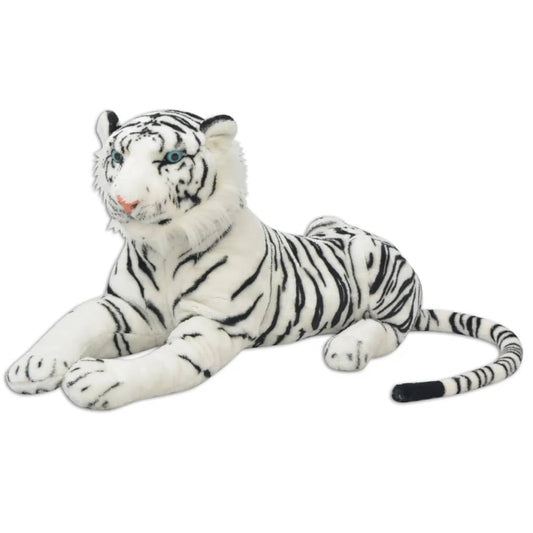 Tygr plyšová hračka bílý XXL